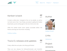 Tablet Screenshot of andreas-tennert.de